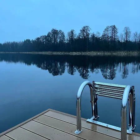 Niebieski Nad Jeziorem Mazurskie Klimaty Holiday home Pogobie Tylne