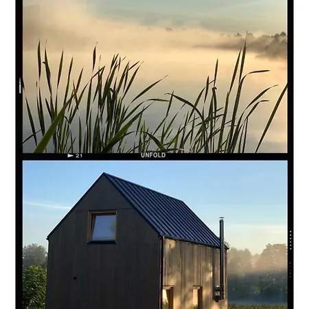 Niebieski Nad Jeziorem Mazurskie Klimaty Ferienhaus Pogobie Tylne