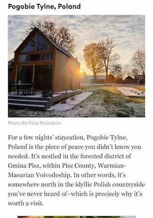 Prázdninový dům Niebieski Nad Jeziorem Mazurskie Klimaty *