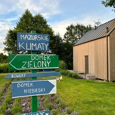 Holiday home Niebieski Nad Jeziorem Mazurskie Klimaty Pogobie Tylne