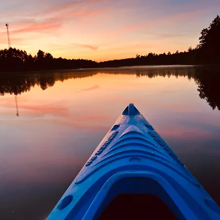 Prázdninový dům Niebieski Nad Jeziorem Mazurskie Klimaty Pogobie Tylne