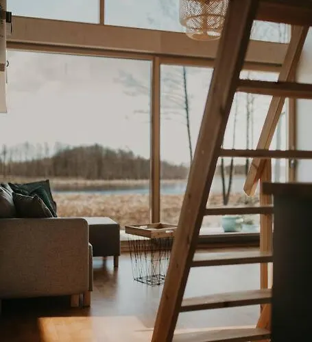 Niebieski Nad Jeziorem Mazurskie Klimaty Dom wakacyjny