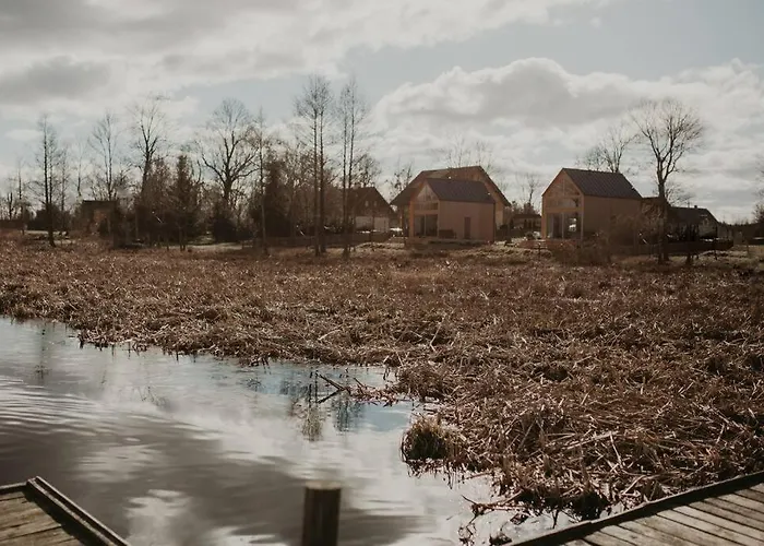 Niebieski Nad Jeziorem Mazurskie Klimaty Dom wakacyjny