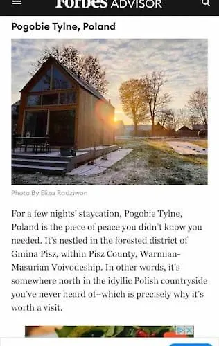 Dom wakacyjny Niebieski Nad Jeziorem Mazurskie Klimaty *