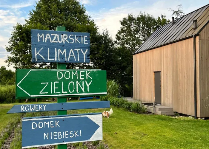 Dom wakacyjny Niebieski Nad Jeziorem Mazurskie Klimaty Pogobie Tylne