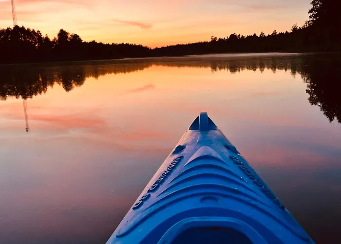 Dom wakacyjny Niebieski Nad Jeziorem Mazurskie Klimaty Pogobie Tylne